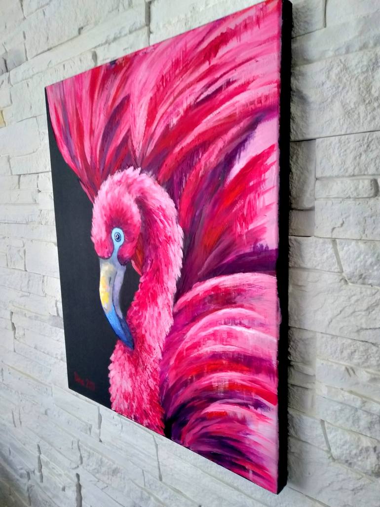 Original Modern Animal Painting by Olga Moiseeva