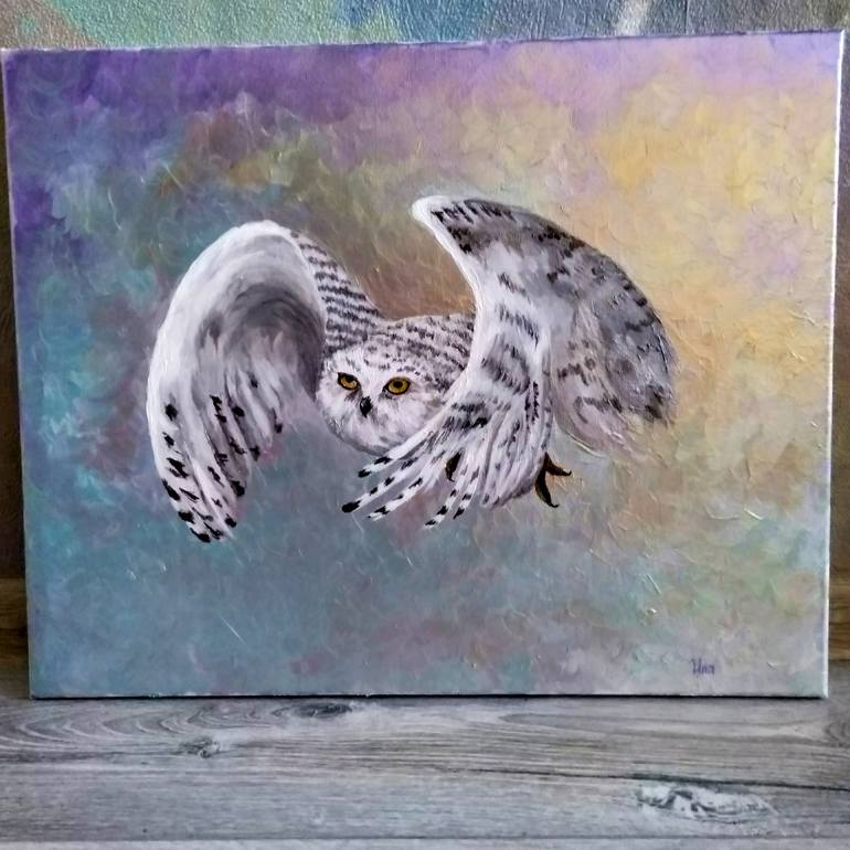 Original Fine Art Animal Painting by Olga Moiseeva