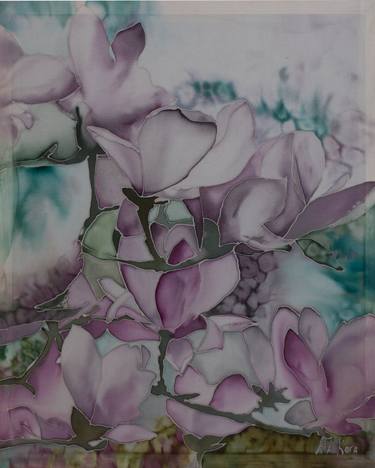 Print of Floral Paintings by Anastasiia Skolozdra