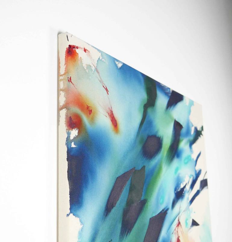 Original Abstract Expressionism Abstract Painting by Natacha Bisarre