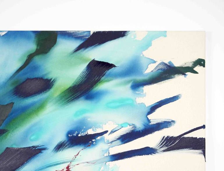 Original Abstract Expressionism Abstract Painting by Natacha Bisarre
