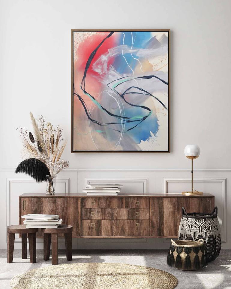 Original Abstract Painting by Natacha Bisarre