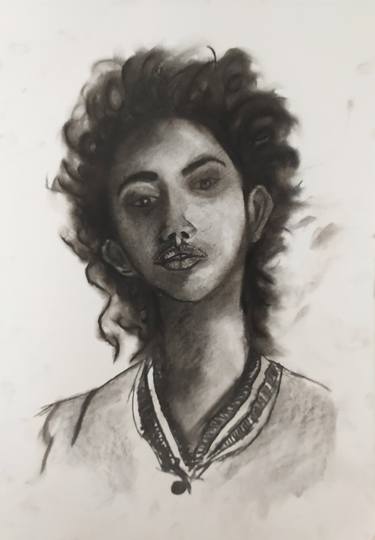 Original Women Drawings by Aman Kumar