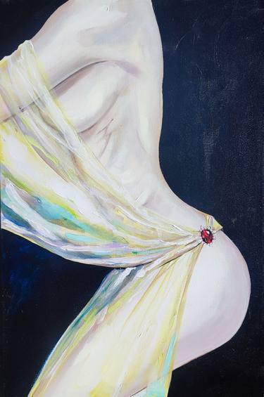 Print of Modern Erotic Paintings by Leyla Zhunus