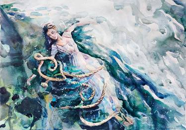 Original Conceptual Fantasy Paintings by Leyla Zhunus
