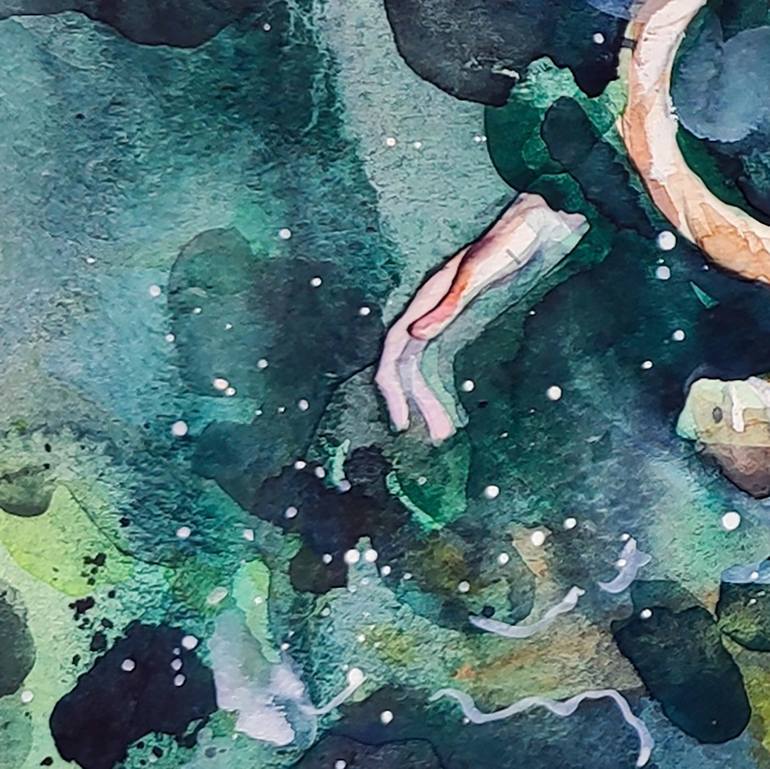 Original Conceptual Fantasy Painting by Leyla Zhunus