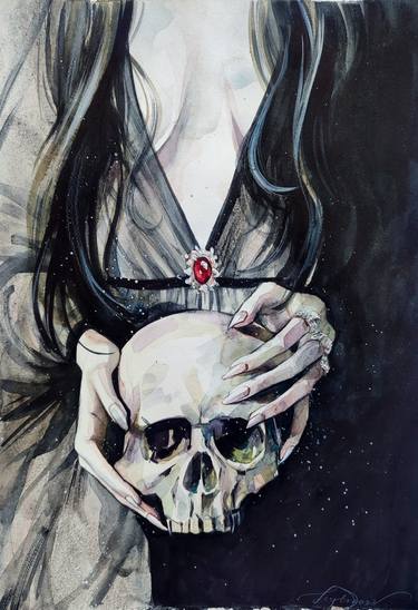 Original Realism Mortality Paintings by Leyla Zhunus