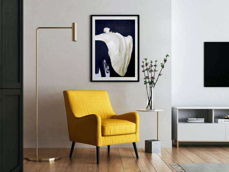 Original Conceptual Body Painting by Leyla Zhunus