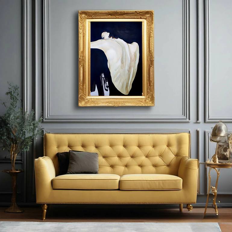 Original Conceptual Body Painting by Leyla Zhunus