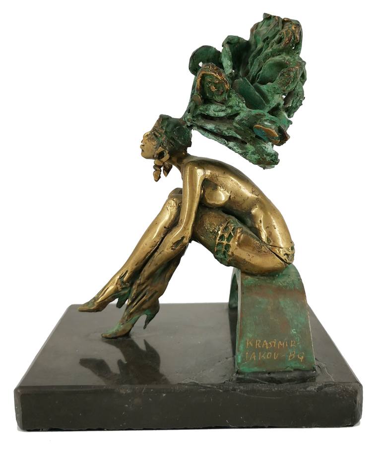 Original Art Deco Body Sculpture by Minerva  Art Gallery