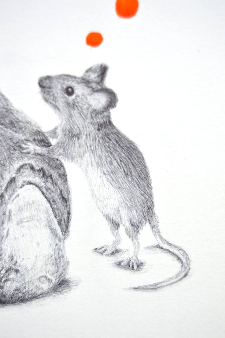 Original Realism Animal Drawing by Ben Williams