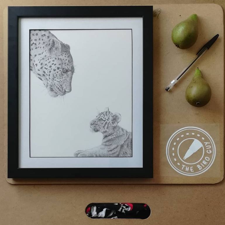 Original Photorealism Animal Drawing by Ben Williams