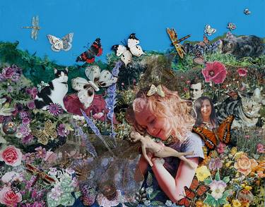 Print of Conceptual Children Collage by Stanza Widen