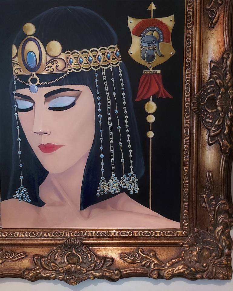 Original Figurative Portrait Painting by Leandra Thiem