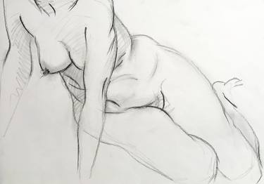 Original Women Drawings by Sergej Luzewitsch