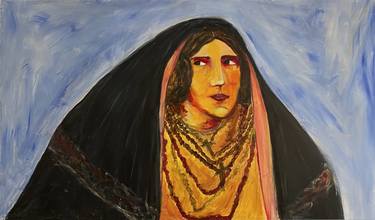 Painting From The Series "Castilian Women". No. 3 thumb