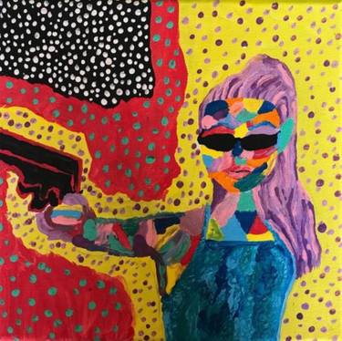 Original Pop Art Popular culture Paintings by maryam hy