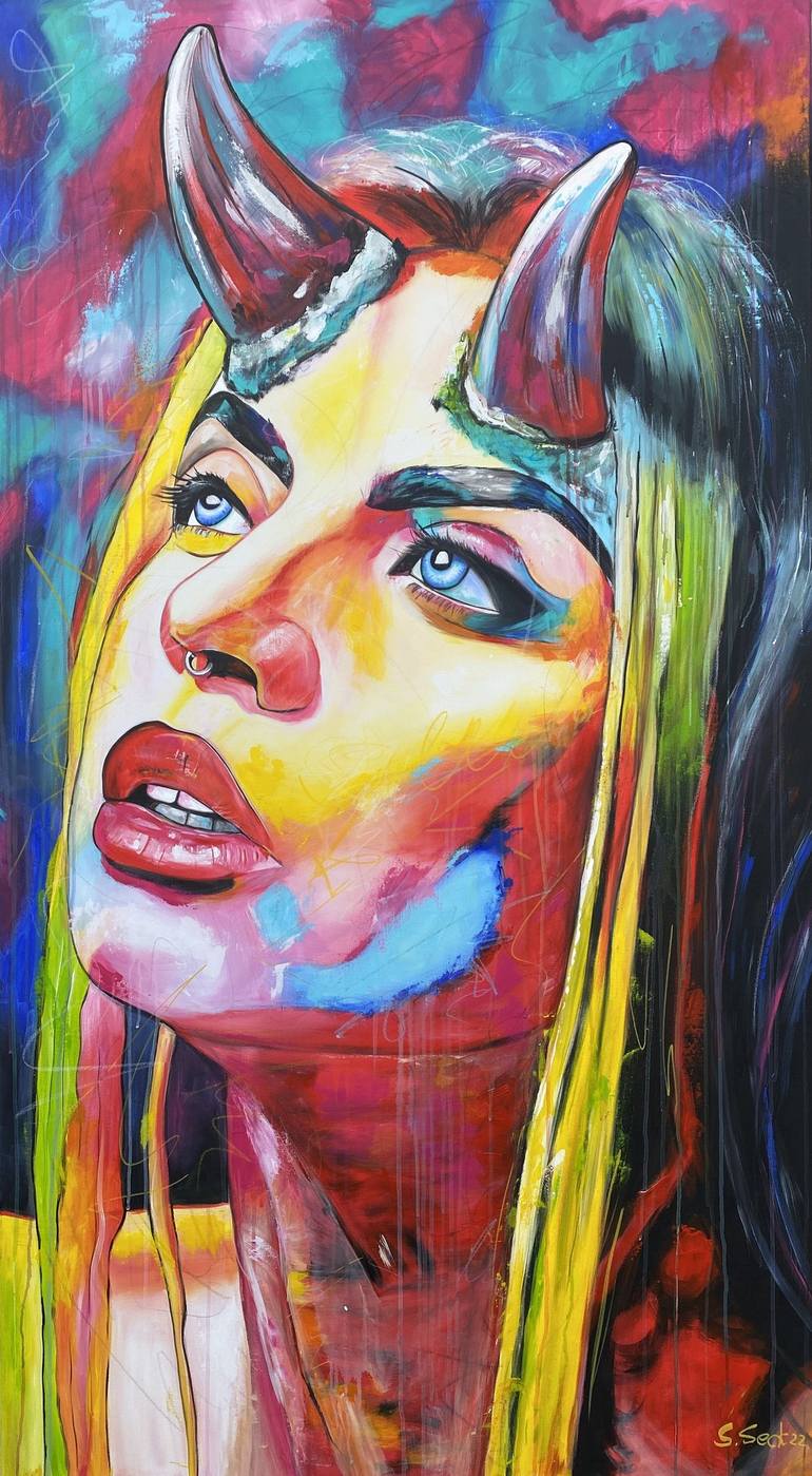 Abby Painting by Sabrina Seck | Saatchi Art