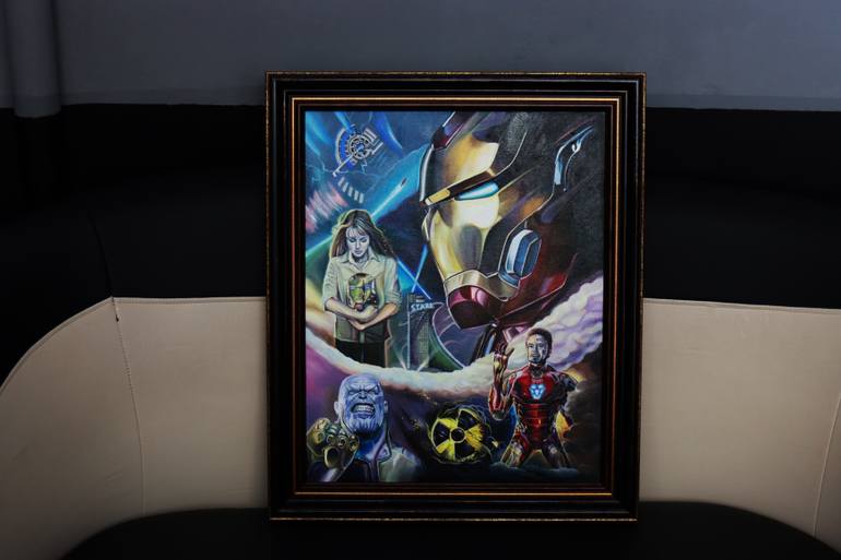 Original Expressionism Fantasy Painting by Vladislav Ciuprun