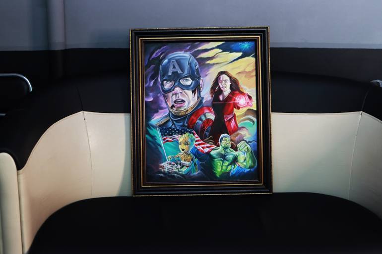 Original Contemporary Fantasy Painting by Vladislav Ciuprun