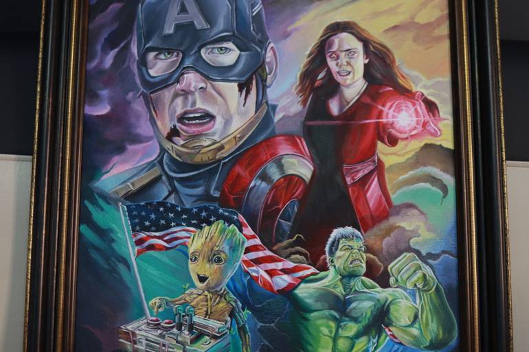 Original Contemporary Fantasy Painting by Vladislav Ciuprun