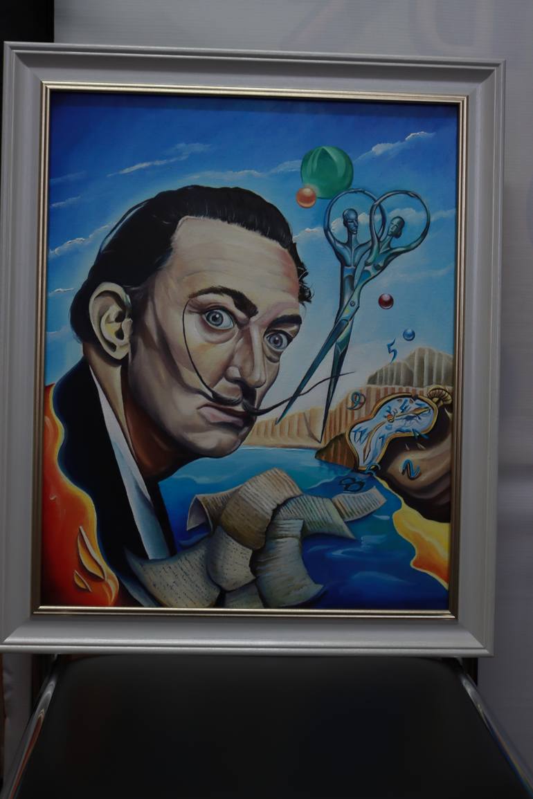 Original Expressionism People Painting by Vladislav Ciuprun