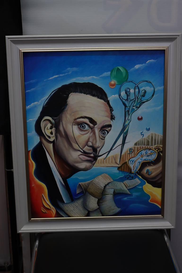 Original Expressionism People Painting by Vladislav Ciuprun