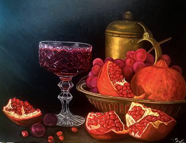 Original Figurative Still Life Paintings by Kinga Sokol