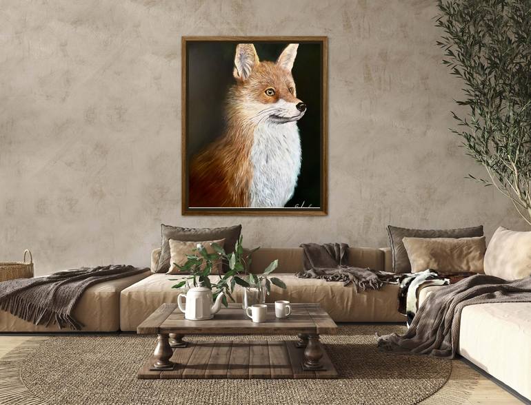 Original Animal Painting by Kinga Sokol