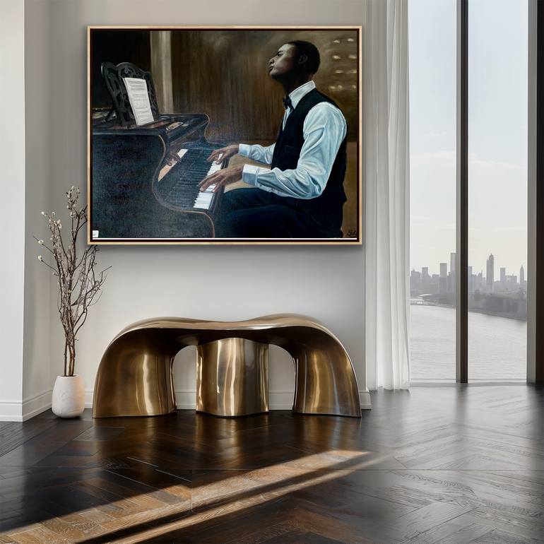 Original Classicism Men Painting by Kinga Sokol