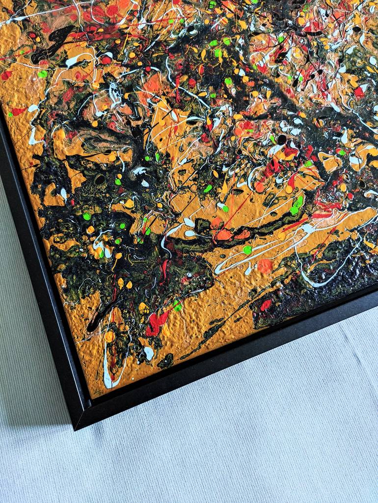 Original Abstract Painting by Felix Guenther