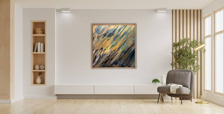 Original Abstract Painting by Felix Guenther