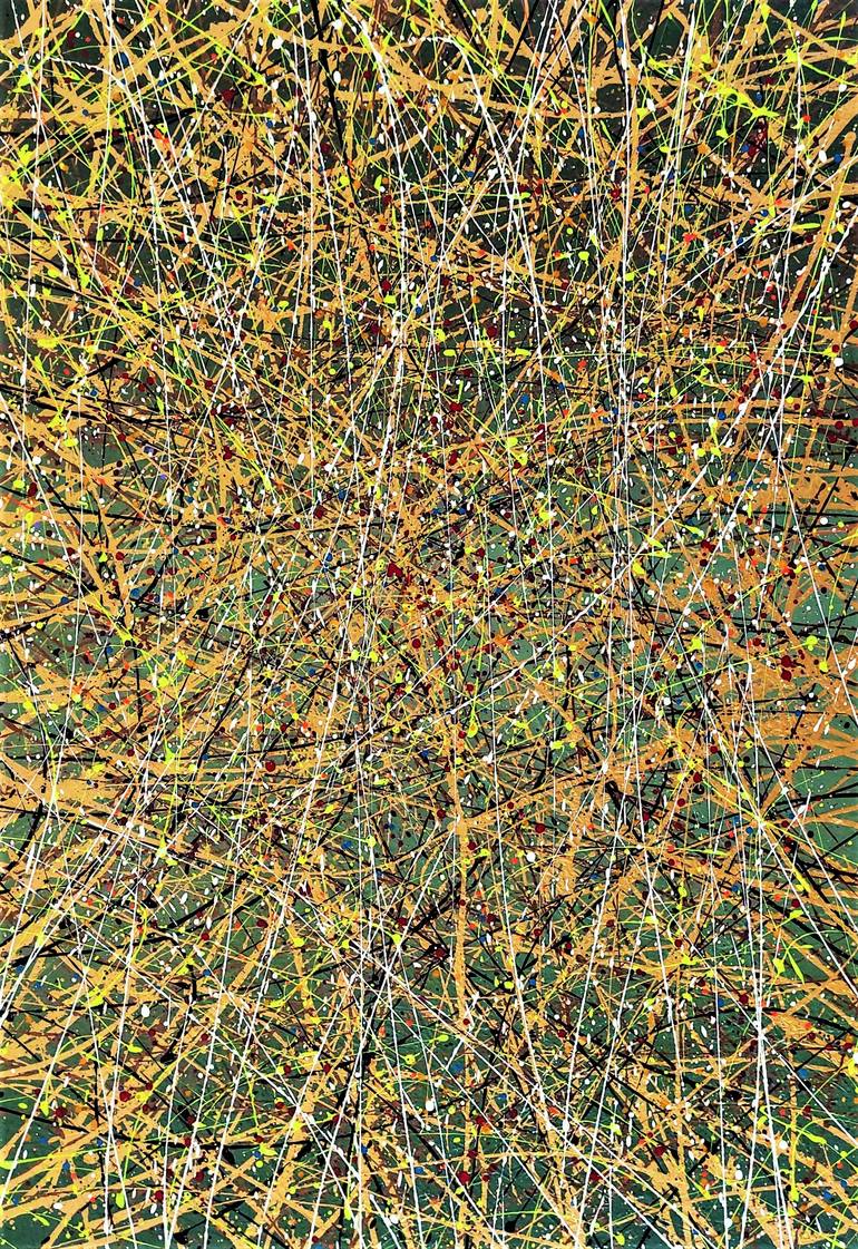 Original Abstract Painting by Felix Guenther