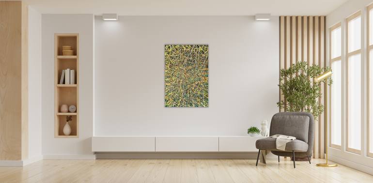 Original Abstract Painting by Felix Guenther