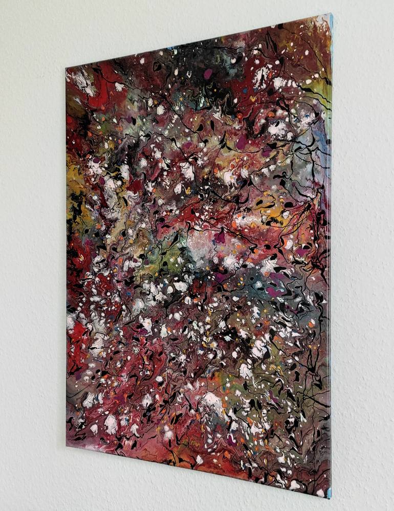 Original Abstract Expressionism Abstract Painting by Felix Guenther