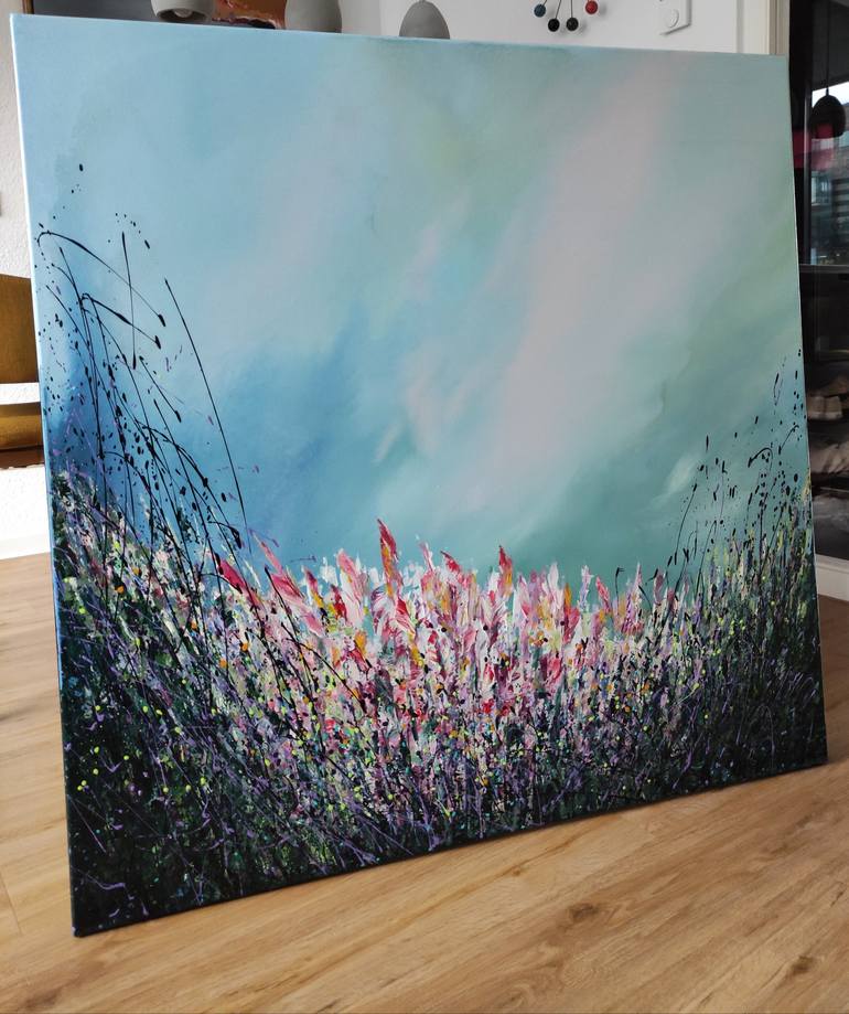Original Abstract Nature Painting by Felix Guenther
