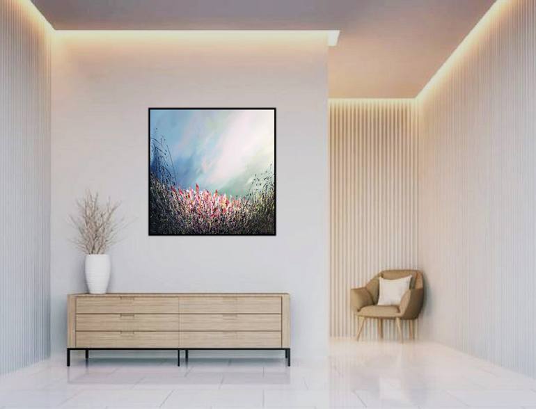 Original Abstract Nature Painting by Felix Guenther