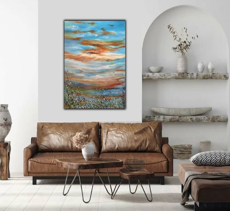 Original Abstract Nature Painting by Felix Guenther