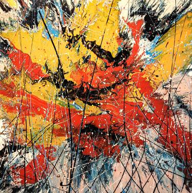 Original Abstract Paintings by Felix Guenther