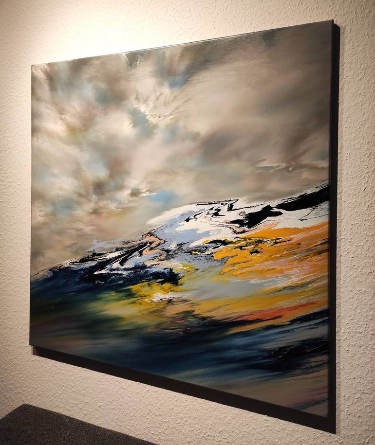 Original Abstract Nature Painting by Felix Guenther