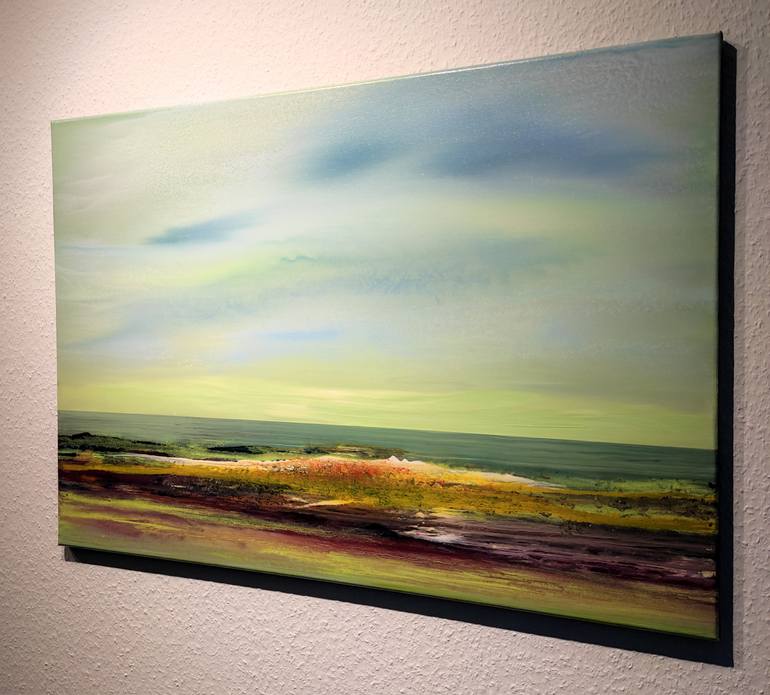 Original Abstract Landscape Painting by Felix Guenther