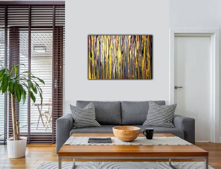 Original Contemporary Abstract Painting by Felix Guenther