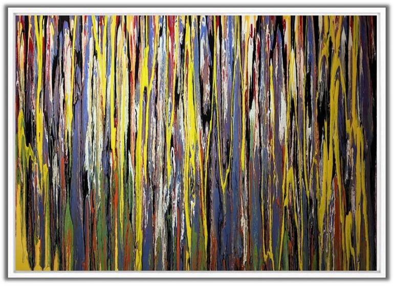 Original Contemporary Abstract Painting by Felix Guenther