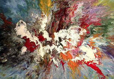 Original Abstract Expressionism Abstract Paintings by Felix Guenther