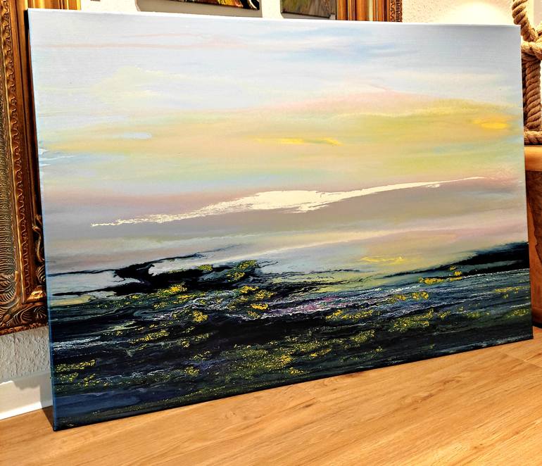 Original Conceptual Abstract Painting by Felix Guenther