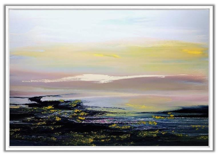 Original Conceptual Abstract Painting by Felix Guenther