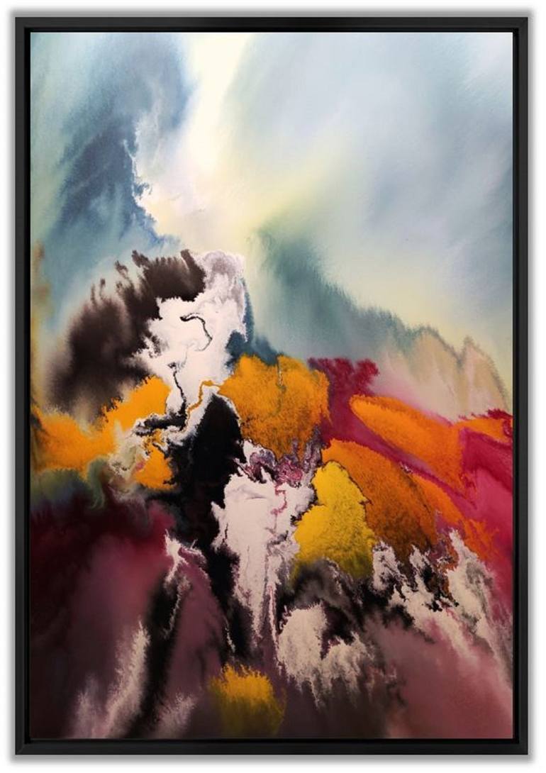 Original Abstract Nature Painting by Felix Guenther