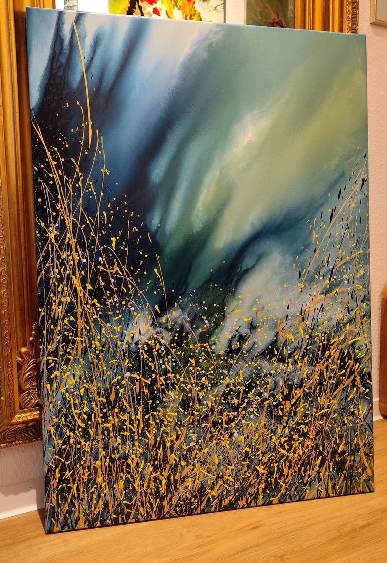 Original Abstract Nature Painting by Felix Guenther