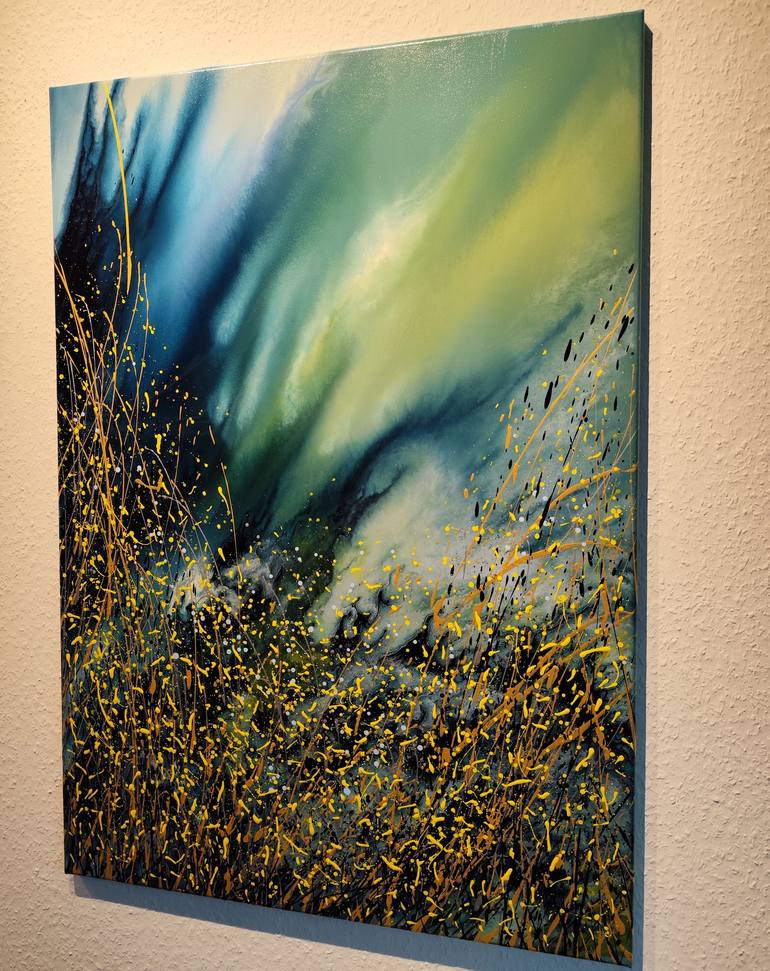 Original Abstract Nature Painting by Felix Guenther