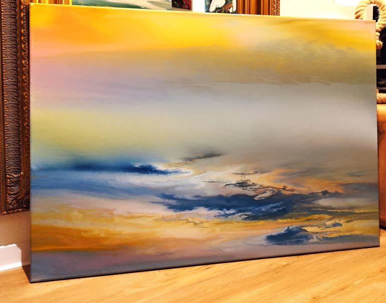 Original Abstract Nature Painting by Felix Guenther